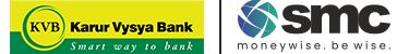 KVB small finance bank and SMC logo